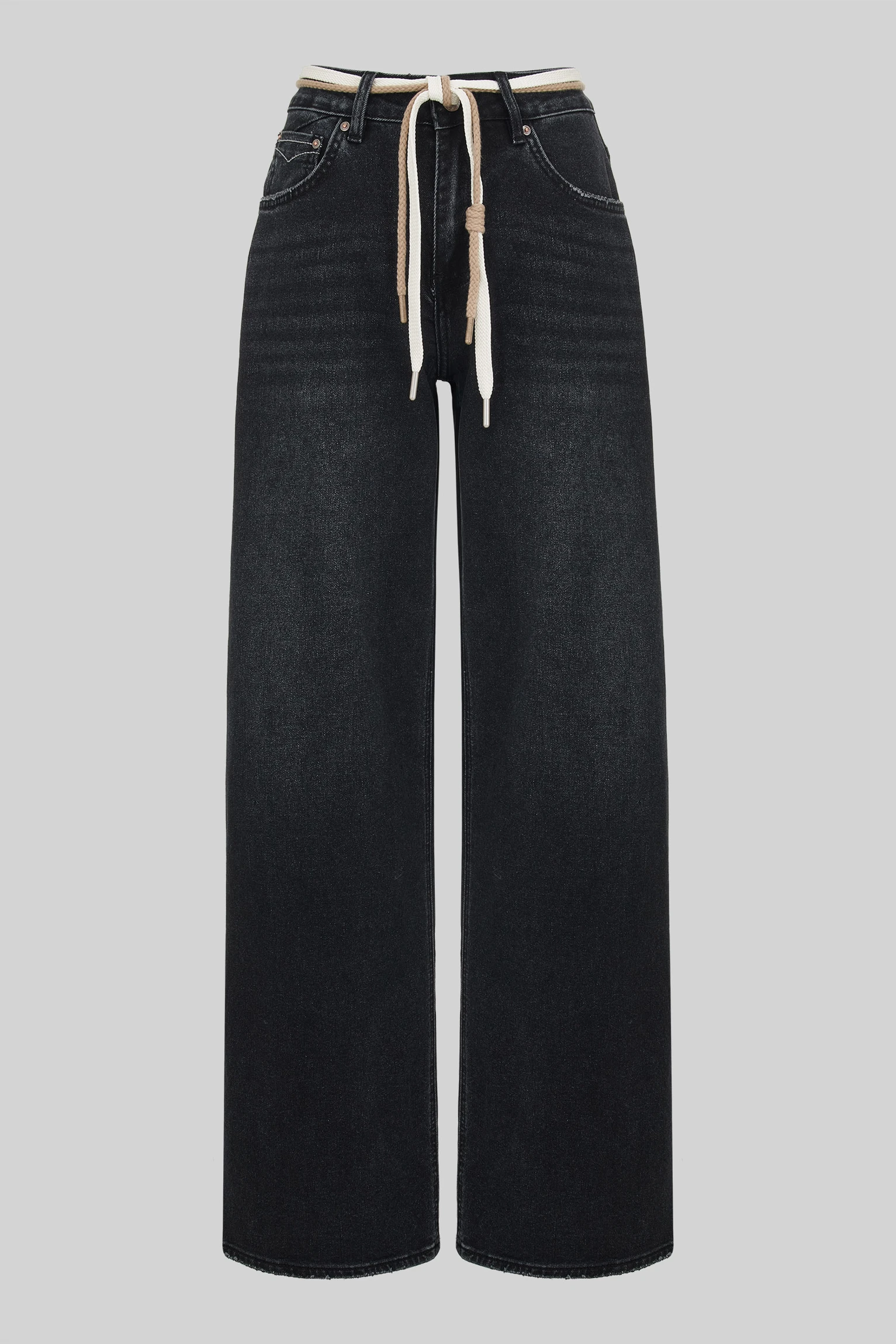 ДЖИНСЫ WIDE LEG купить в LOLOBLUES | Цена 3920₽