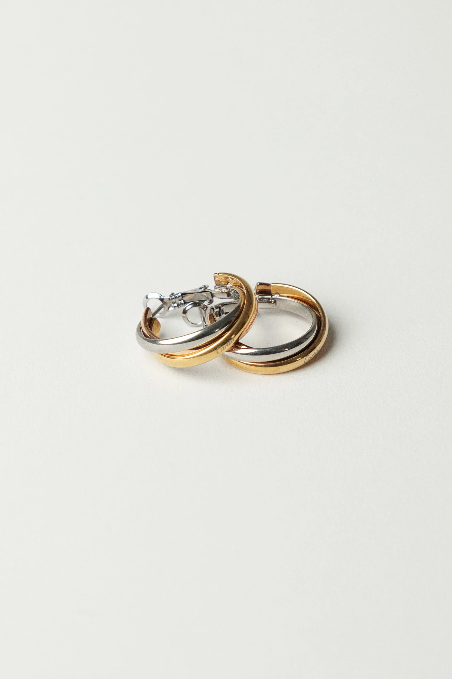 СЕРЬГИ КОЛЬЦА TRINITY купить в OLAR | Цена 1499₽